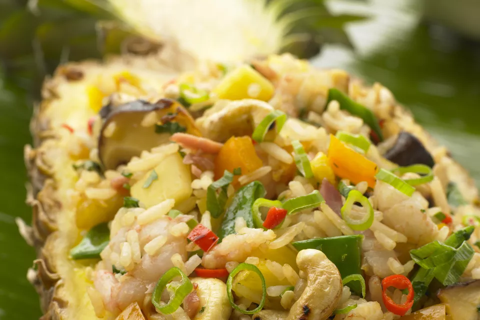 Cambodian Pineapple Rice