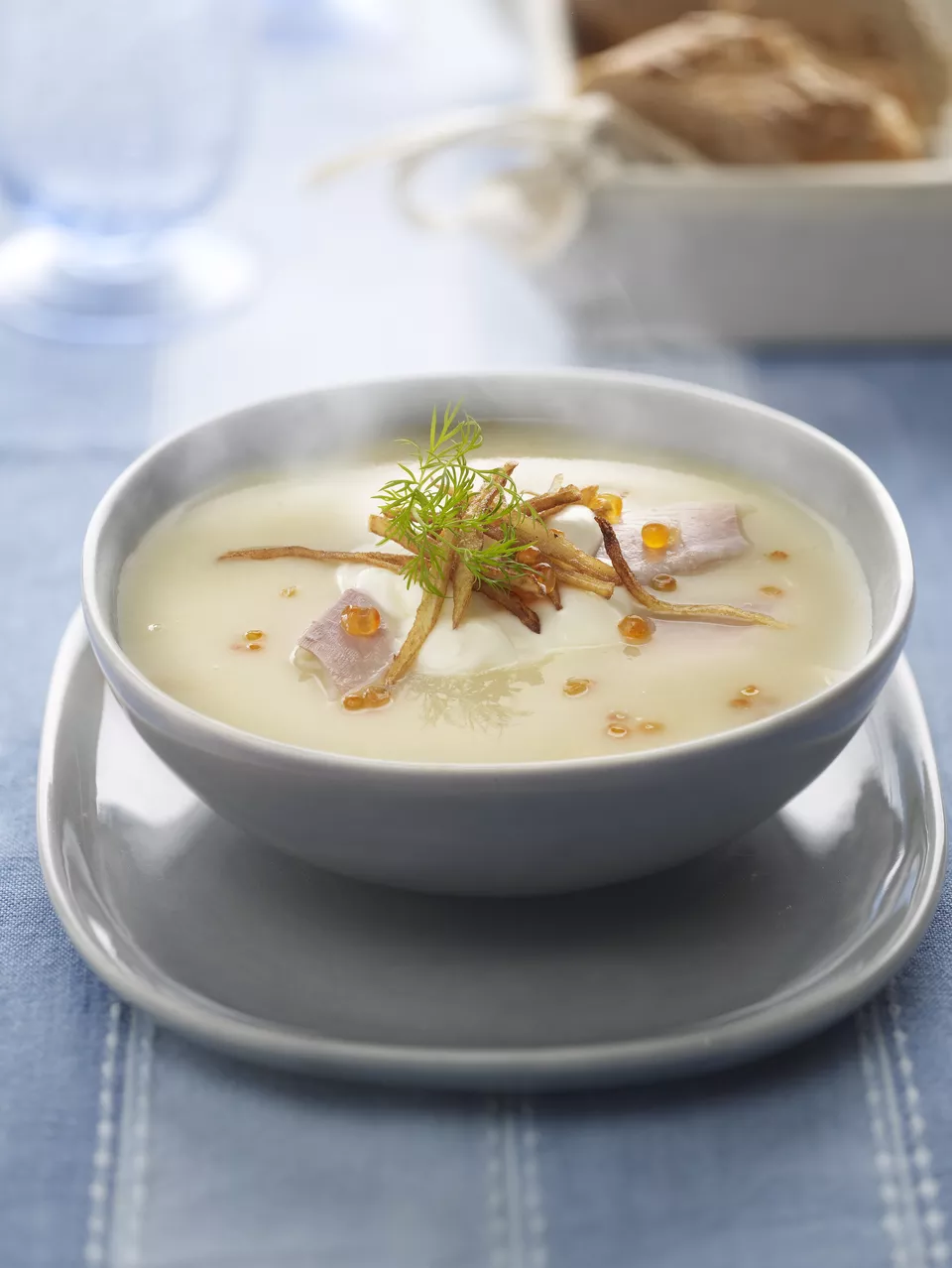 Creamy Salmon Soup