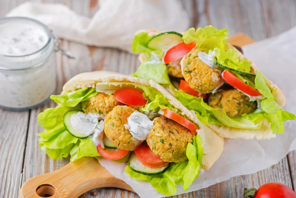 Low-Fat Baked Falafel Recipe